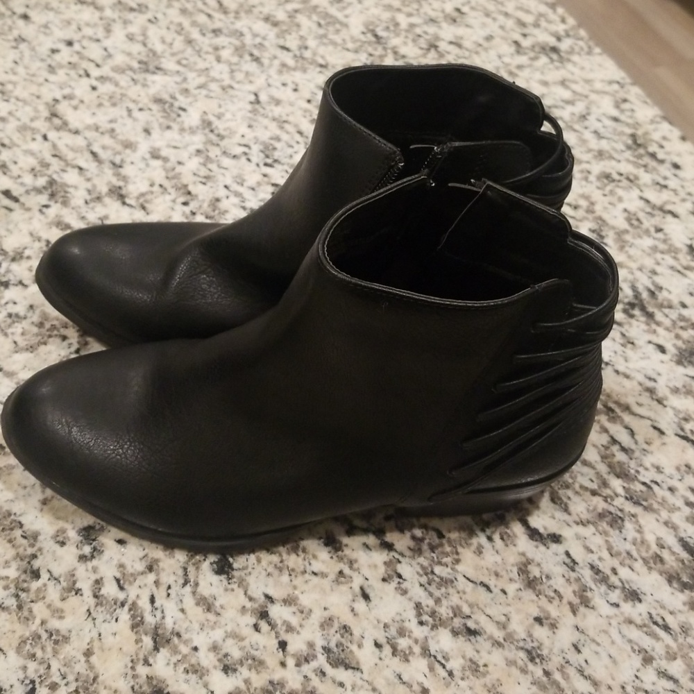 Black booties
